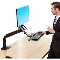 Picture of NB North Bayou Desk Mount Workstation Stand, FC-35B