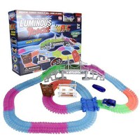 Picture of UKR Luminous Car Track Set, Multicolor, 202 Pieces