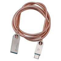 Picture of Quboo Metal Durable Micro USB Cable, Rose Gold