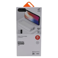 Picture of Quboo 10000mAh Mini Polymer Power Bank, White