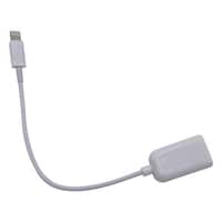 Picture of Quboo USB3.0 OTG Adapter for Phones to Lightning Adapter, White
