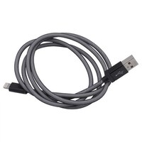 Picture of Quboo Qb Nylon Braided Cable for Iphone, 100cm, Grey
