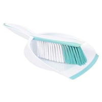 Picture of Moonlight Plastic Dust Pan Set, White