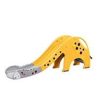 Picture of Xiangyu Plastic Giraffe Style Slide for Kids, Yellow