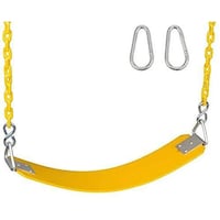 Picture of XFUN Swing Seat with Metal Hook for Kids, Yellow