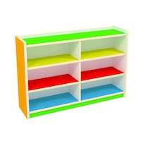 Picture of Xiangyu Kids Wooden Toy Display Organizer Storage Bookshelf Cabinet
