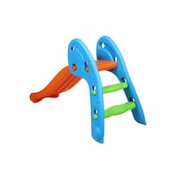 Picture of Foldable Two Steps Slide for Kids, Multicolour