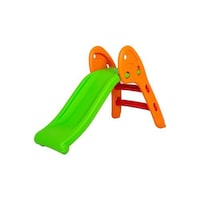 Picture of Goldland Fancy and Stylish Indoor Slide for Kids, Orange & Green