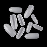 Picture of Almond Nail Tips Extension Full Tips, Set of 500 pcs