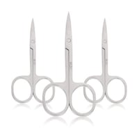 Picture of Fine Curved Tip Stainless Steel Premium Facial Scissor, MG-22