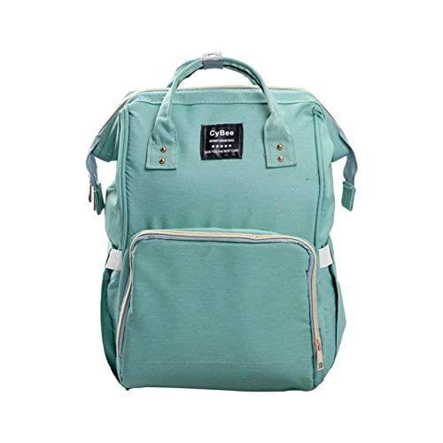 Shop Cybee CyBee Large Capacity Shoulder Diaper Bag for Mother Green ...