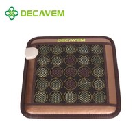 Picture of Jade Stone Tourmaline Electric Therapy Heating Mat, Brown, Small