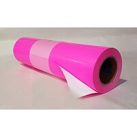 Picture of Iron Heat Press Vinyl Sticker for T-shirt Printing, 2 x 0.51m, Neon Pink