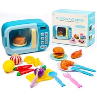 Picture of Mytoys Kids Microwave Oven Toy Set with Real Time Simulation, WY373-1