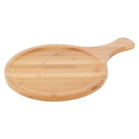 Picture of Li Ying Wooden Pizza Plate, Brown, 39 x 27 cm