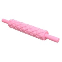 Picture of Print Embossed Rolling Pin for Fondant, Pink