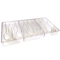 Picture of Li Ying Spoon Shaped Chocolate Molding Tray, Clear