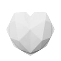 Picture of Irfora Silicone 3D Bubbles Heart Shaped Mould, White