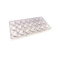 Picture of Li Ying Hearts Chocolate Candy Molding Tray, Clear