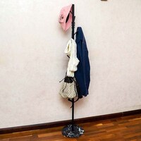 Picture of YATAI High-Grade Metal  8 Hooks Clothing Rack with Marble Base
