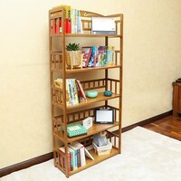 Picture of YATAI 5-Tier Bamboo Bookshelf Cabinet