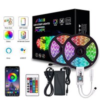 Picture of G&T RGB Strip Lights Smart Bluetooth LED 5M With Remote