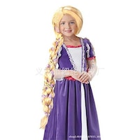 Picture of Gaoshi Rapunzel Wig with Flowers - One Size