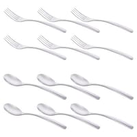Picture of Li Ying Stainless Steel Teaspoon & Cake Forks Set, Set of 12pcs