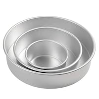 Picture of Li Ying Aluminum Round Removable Bottom Cake Pan, Set of 3
