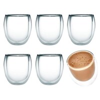 Picture of Li Ying Coffee Double Wall Glass Set, Set of 6pcs 80ML