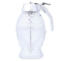 Picture of Li Ying Acrylic Honey Jar, Clear and Silver