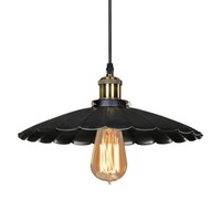 Picture of Al Friday Hanging Pendant Light for Living Room, Black