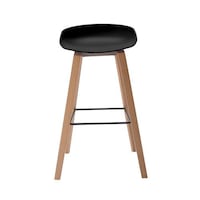 Picture of Neo Front Bar Chair with Solid Wood Base and Heavy Load Bearing Legs