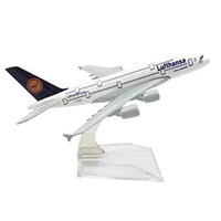 Picture of Alloy Airplane Model Static Lufthansa Airlines Model A 380
