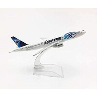Picture of Metal Model Airplane Static Egypt Airlines B-777