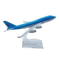 Picture of Alloy Airplane Model Static Korea Airlines B-747