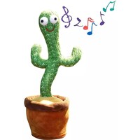 Picture of Dancing Cactus Knitted Plush Toy with Music - Tik Tok