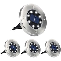 Picture of Solar Ground Lights, Pack of 4Pcs