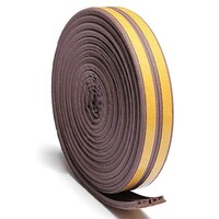 Picture of E-Shaped Weather Rubber Seal Strip Foam Tape, Brown