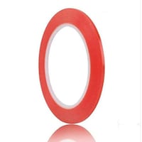 Picture of Transparent Silicone Double Sided Tape, Red