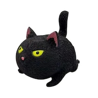 Picture of Trands Squeeze H05C Rubber Hollow Angry Cat Toys