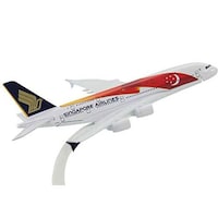 Picture of Large Resin Aircraft Model Singapore A 380 Airlines, 45cm