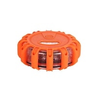 Picture of Roadside Flares Emergency Disc Beacon Light, Red & White