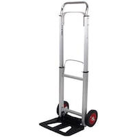 Picture of LUJIANF Wheel Multifunction Portable Hand Trucks, Black and Red