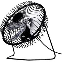 Picture of Quboo Portable USB Rechargeable Mini Cooler Fan, Black