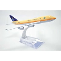 Picture of Saudi Arabian Airline Static Aircraft Model, Yellow & White