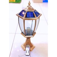 Picture of G&T Stand Style Garden Solar Light With Remote Control, YL1155, Brown