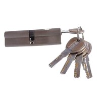 Picture of MSM Door Lock Cylinder with Two Side 5 Computer Keys, C110SN, 110mm