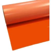 Picture of Heat Transfer Vinyl Sheet for Tshirt and Apparel, 0.5 X 2 meters, Orange