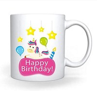 Picture of Happy Birthday Design Coffee Mug, 325ml